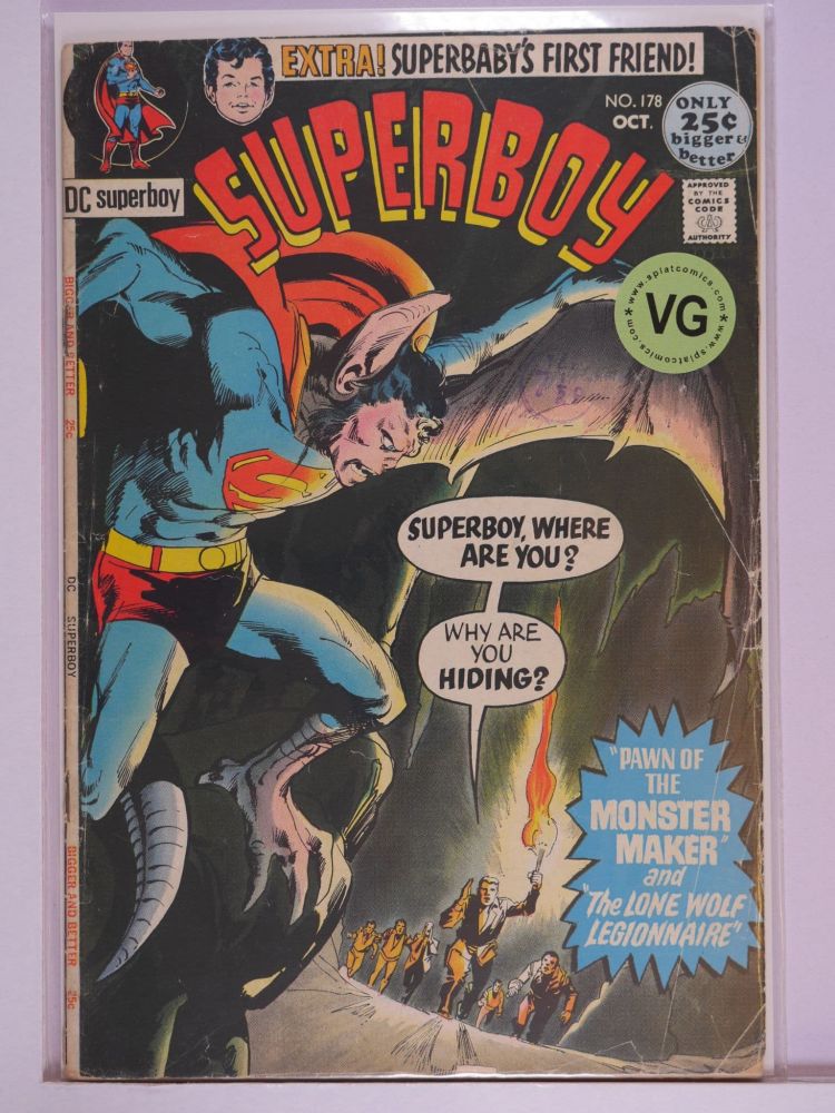 SUPERBOY (1949) Volume 1: # 0178 VG