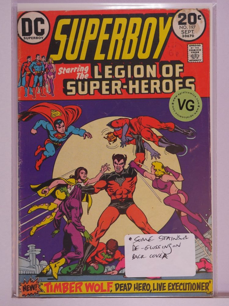 SUPERBOY (1949) Volume 1: # 0197 VG