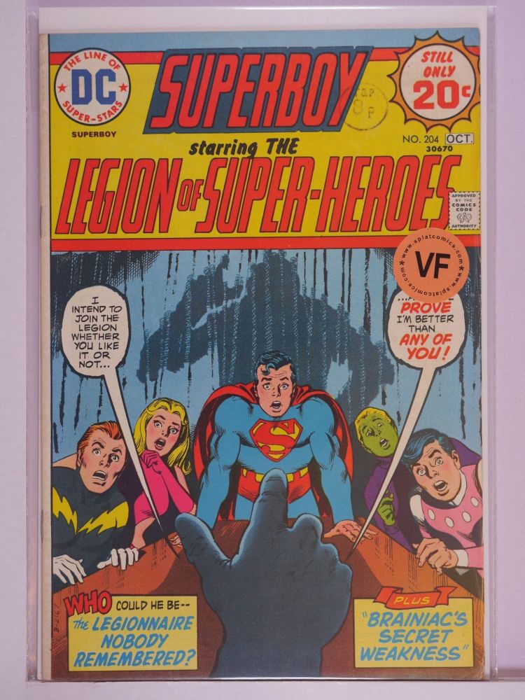 SUPERBOY (1949) Volume 1: # 0204 VF