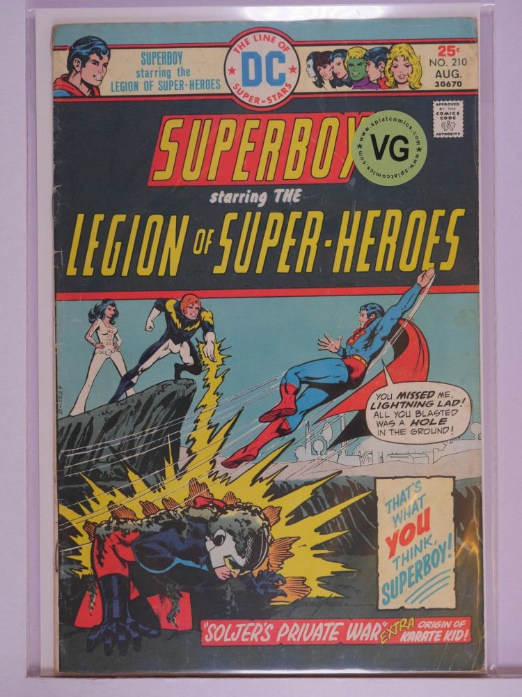 SUPERBOY (1949) Volume 1: # 0210 VG