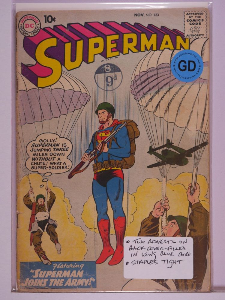 SUPERMAN (1938) Volume 1: # 0133 GD