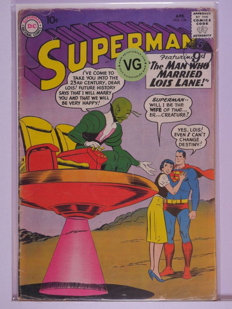 SUPERMAN (1938) Volume 1: # 0136 VG