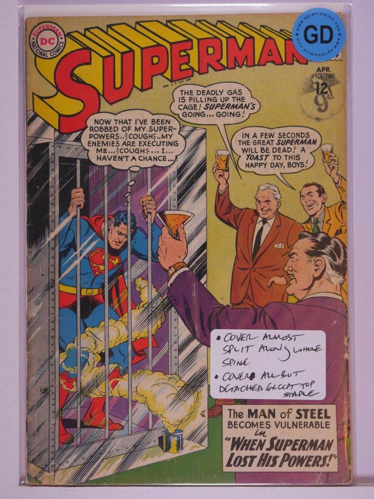 SUPERMAN (1938) Volume 1: # 0160 GD