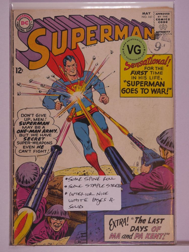 SUPERMAN (1938) Volume 1: # 0161 VG