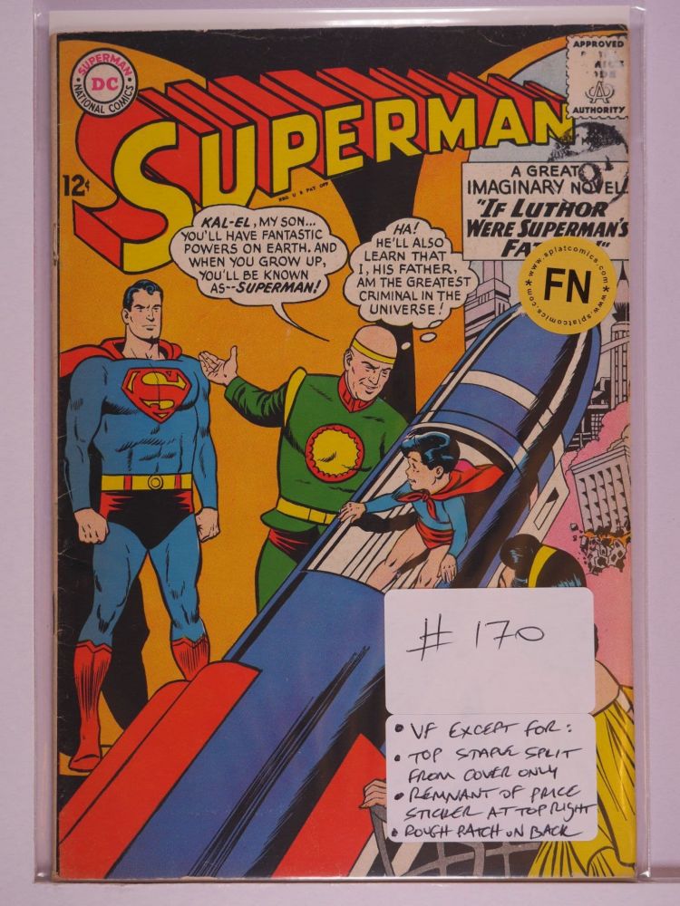 SUPERMAN (1938) Volume 1: # 0170 FN