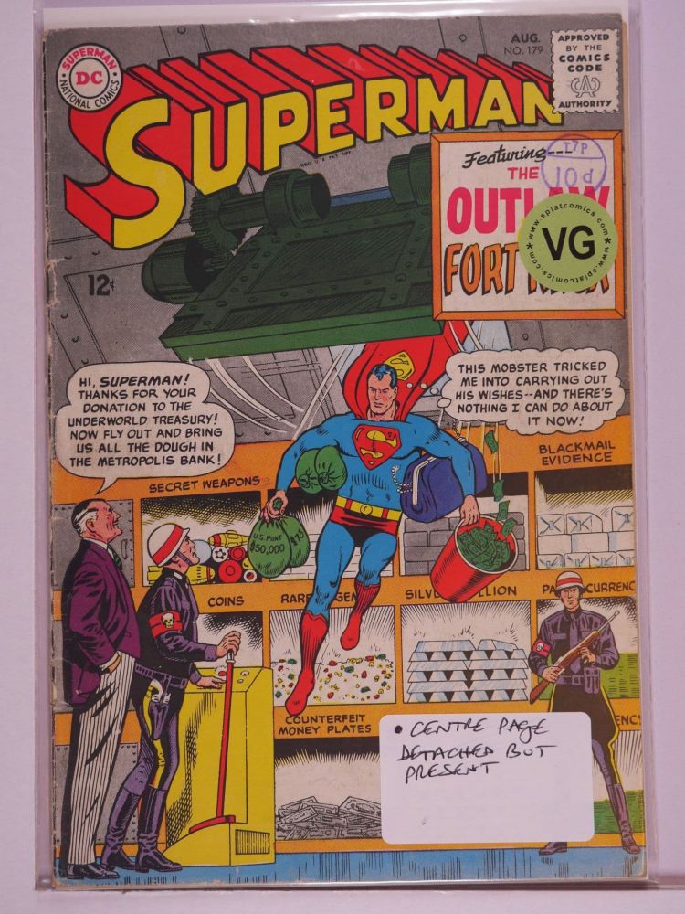 SUPERMAN (1938) Volume 1: # 0179 VG