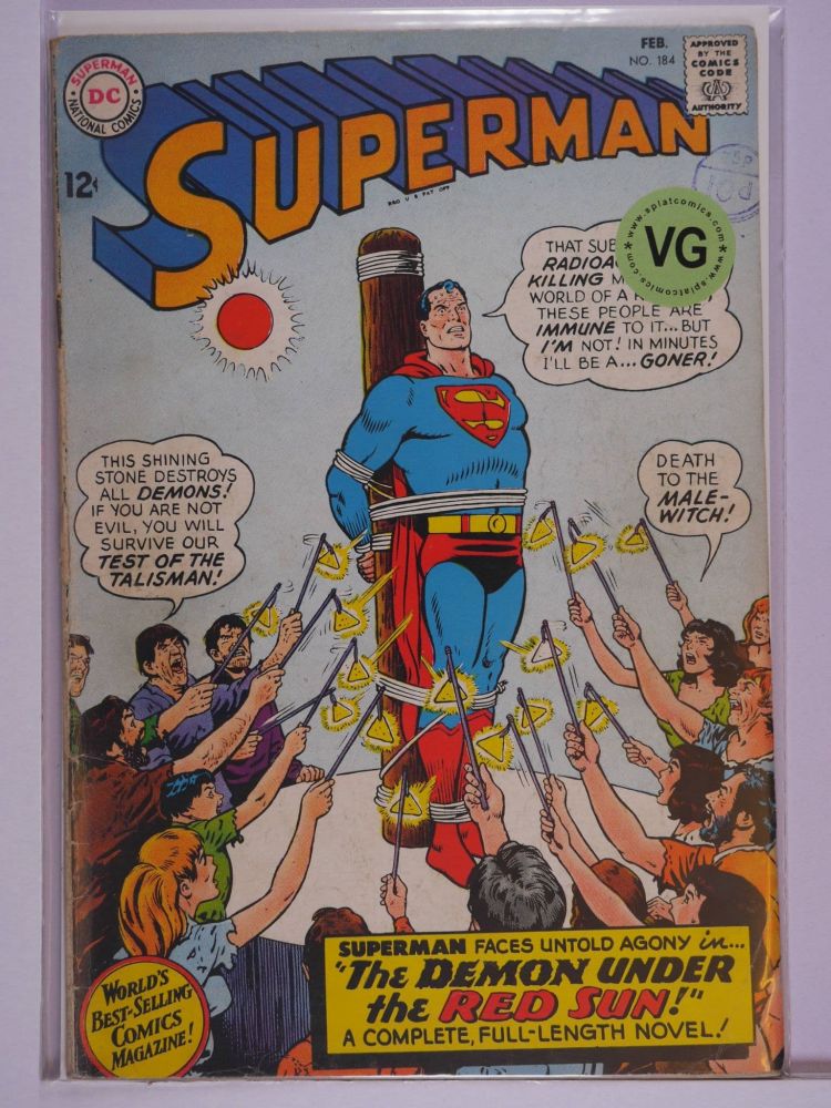 SUPERMAN (1938) Volume 1: # 0184 VG