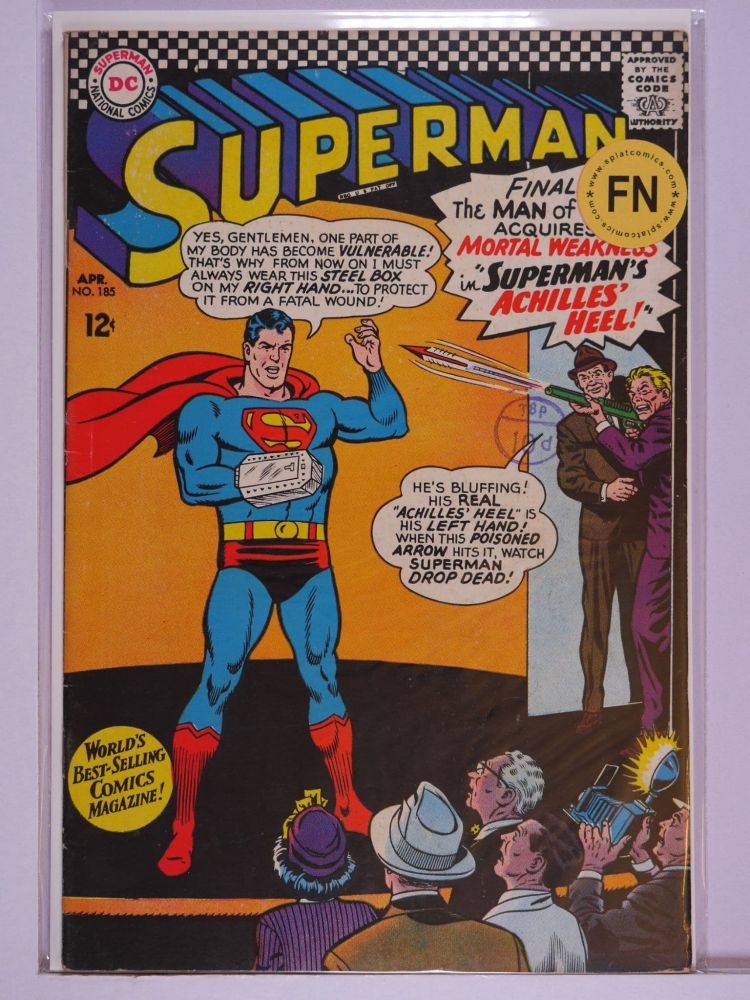 SUPERMAN (1938) Volume 1: # 0185 FN