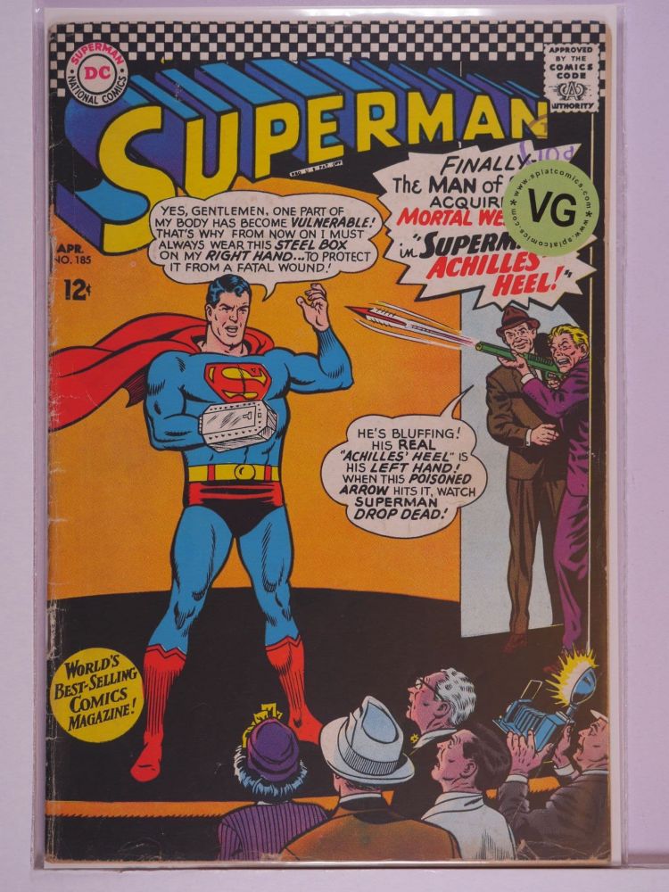 SUPERMAN (1938) Volume 1: # 0185 VG