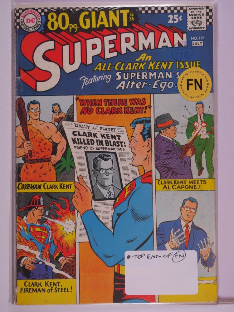 SUPERMAN (1938) Volume 1: # 0197 FN