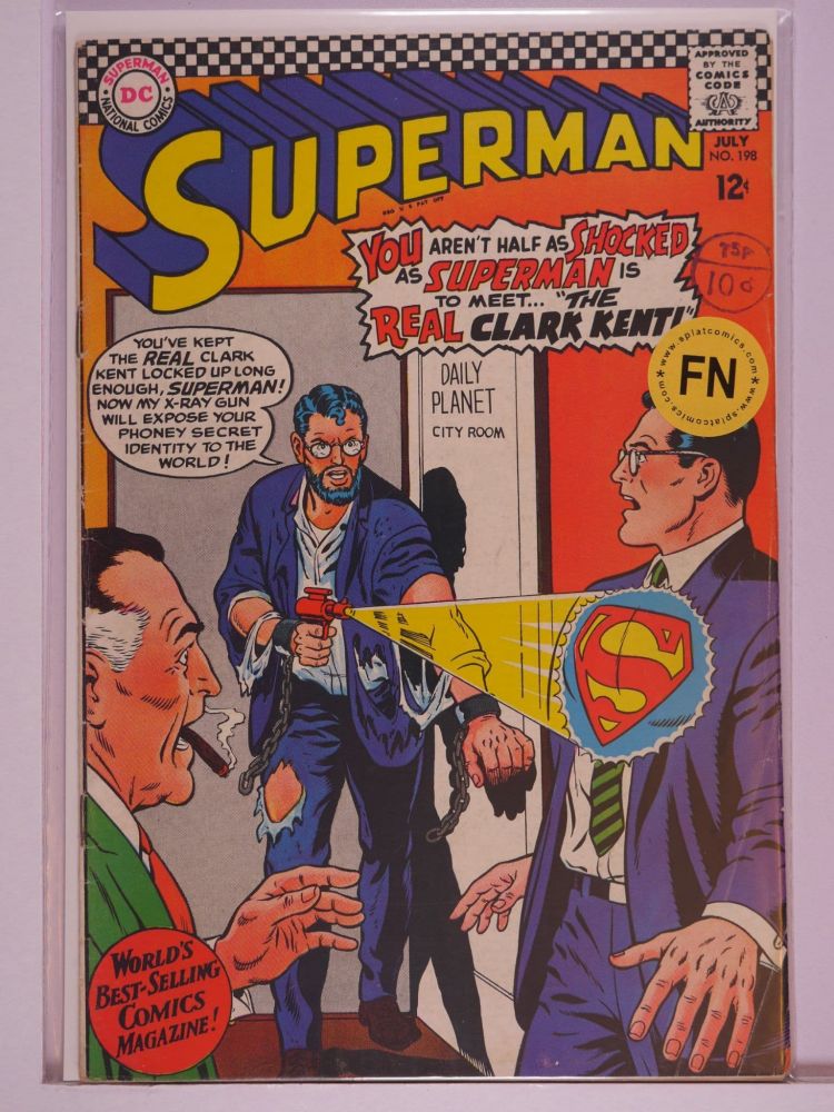 SUPERMAN (1938) Volume 1: # 0198 FN