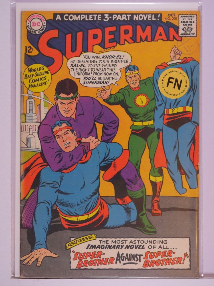 SUPERMAN (1938) Volume 1: # 0200 FN