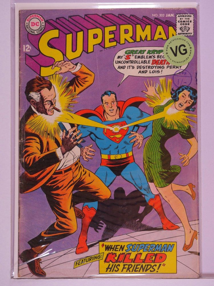 SUPERMAN (1938) Volume 1: # 0203 VG