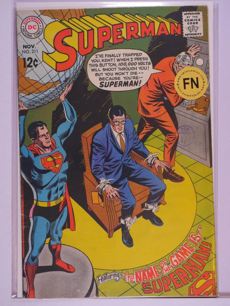 SUPERMAN (1938) Volume 1: # 0211 FN