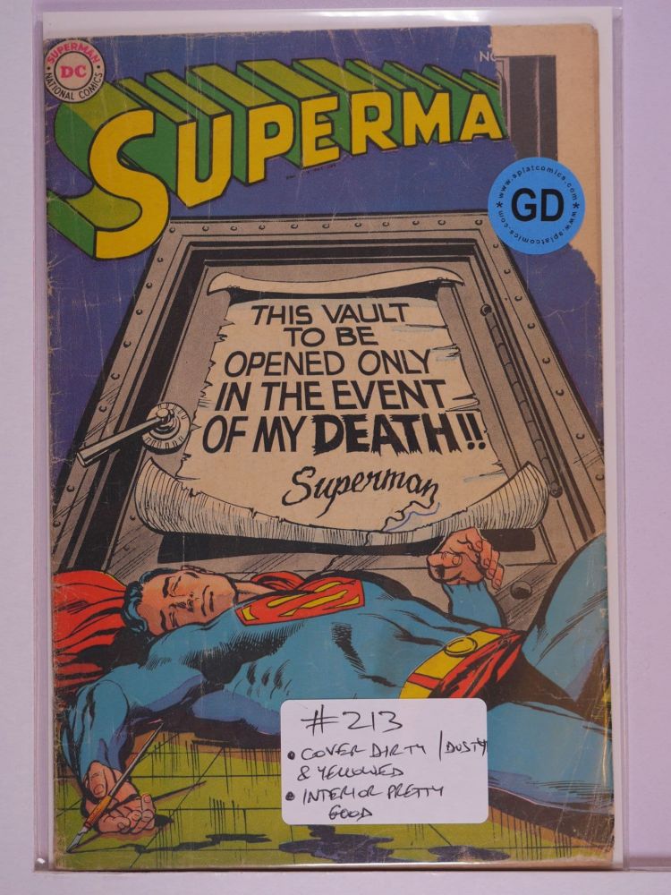 SUPERMAN (1938) Volume 1: # 0213 GD