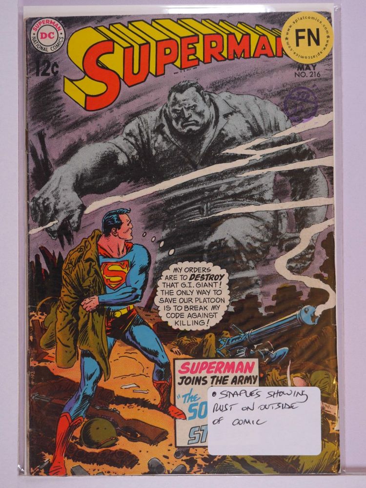 SUPERMAN (1938) Volume 1: # 0216 FN