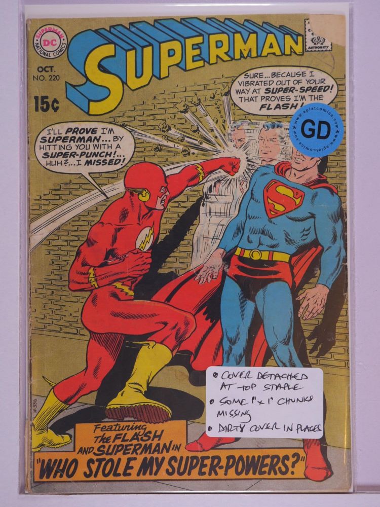 SUPERMAN (1938) Volume 1: # 0220 GD