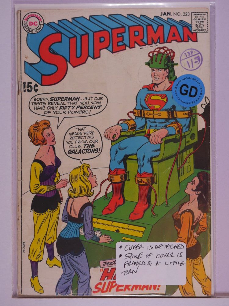 SUPERMAN (1938) Volume 1: # 0223 GD