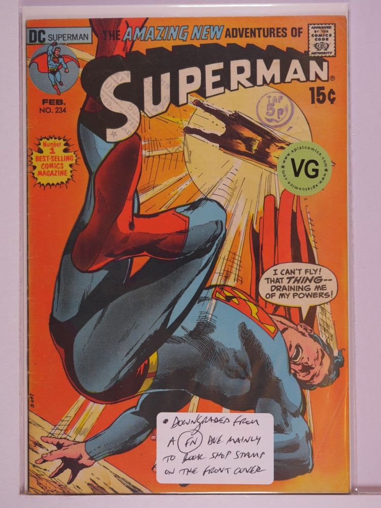 SUPERMAN (1938) Volume 1: # 0234 VG