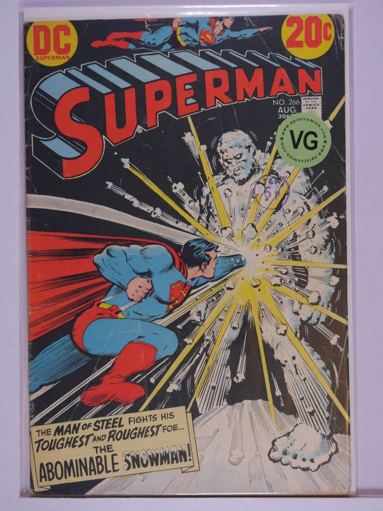 SUPERMAN (1938) Volume 1: # 0266 VG