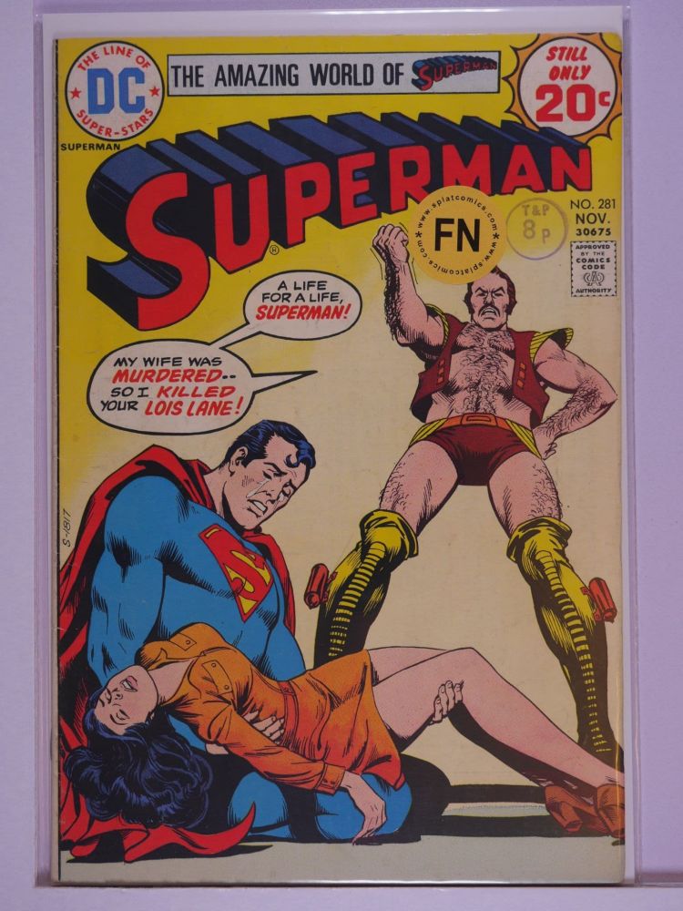 SUPERMAN (1938) Volume 1: # 0281 FN