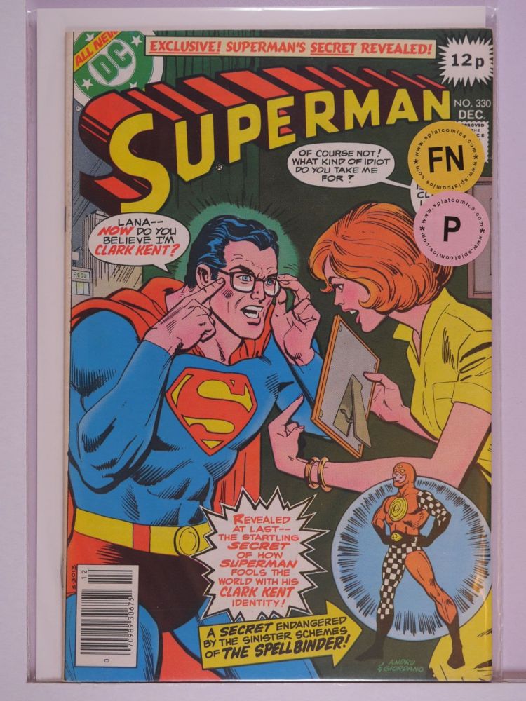 SUPERMAN (1938) Volume 1: # 0330 FN PENCE