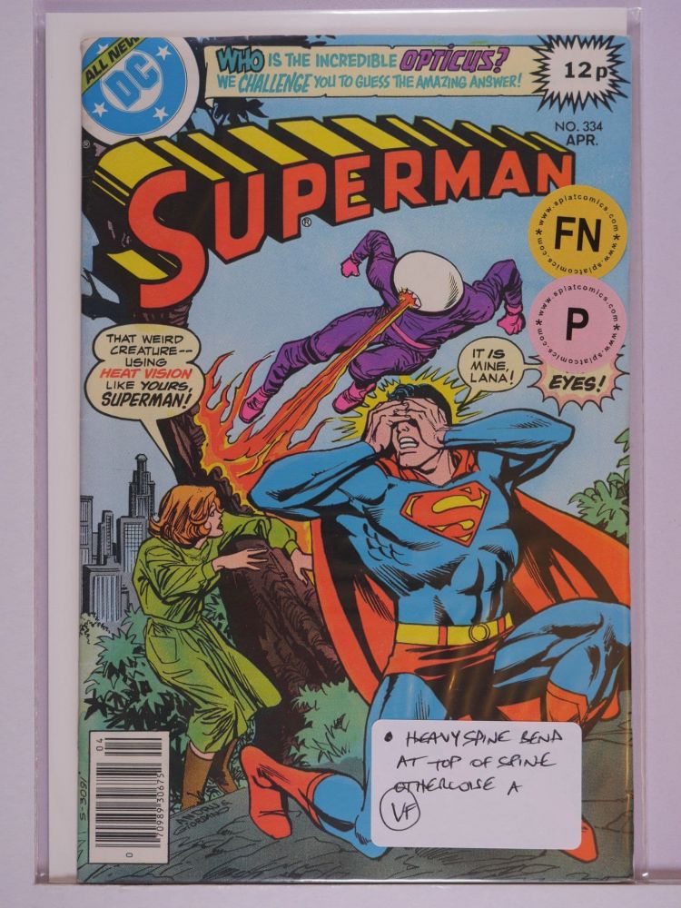 SUPERMAN (1938) Volume 1: # 0334 FN PENCE