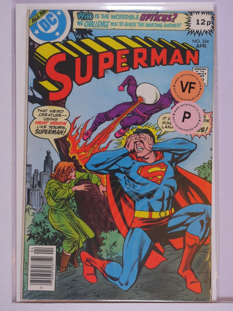 SUPERMAN (1938) Volume 1: # 0334 VF PENCE