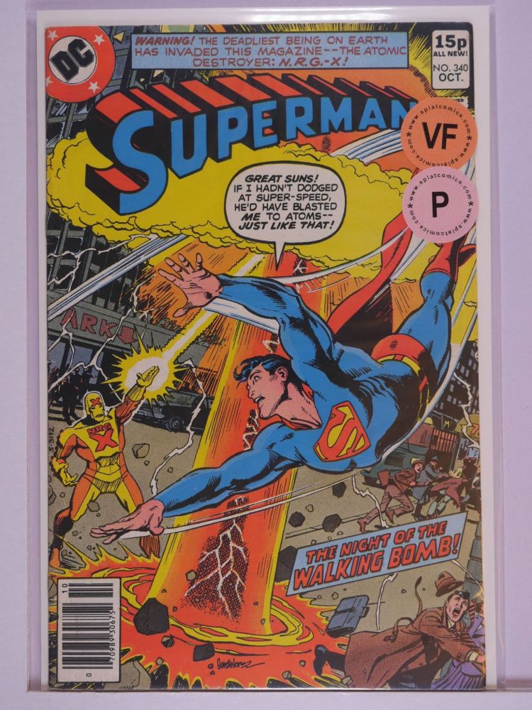 SUPERMAN (1938) Volume 1: # 0340 VF PENCE