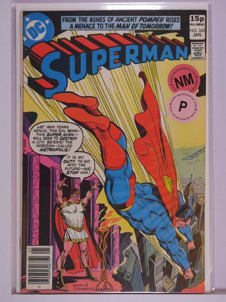 SUPERMAN (1938) Volume 1: # 0343 NM PENCE