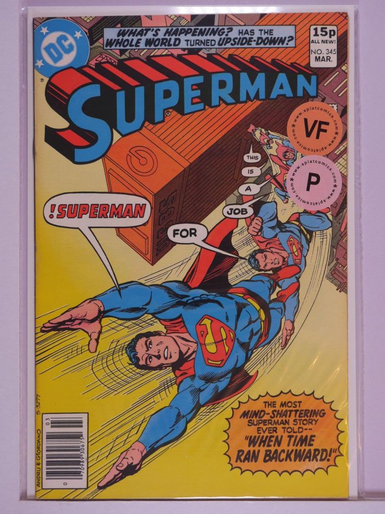 SUPERMAN (1938) Volume 1: # 0345 VF PENCE