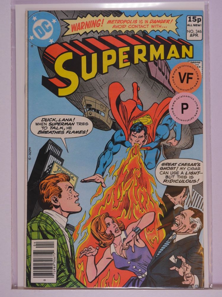 SUPERMAN (1938) Volume 1: # 0346 VF PENCE