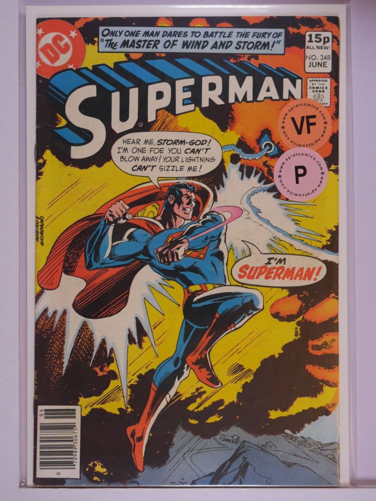 SUPERMAN (1938) Volume 1: # 0348 VF PENCE