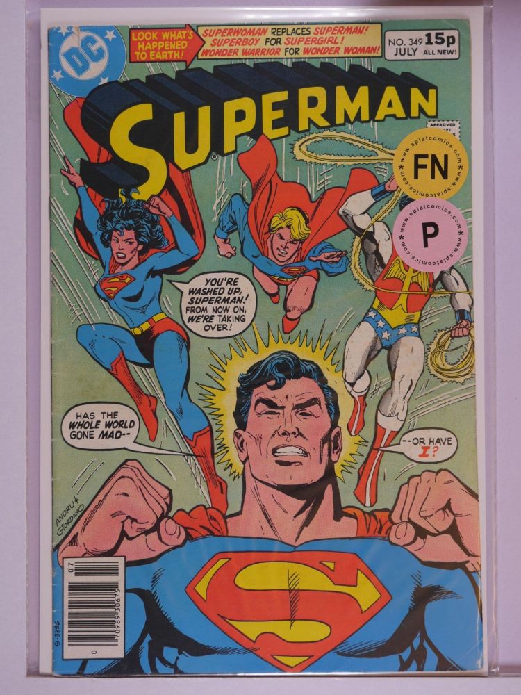 SUPERMAN (1938) Volume 1: # 0349 FN PENCE