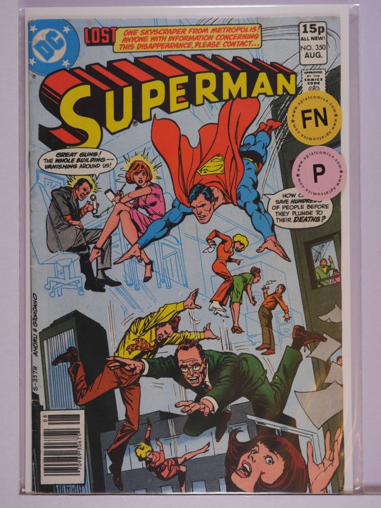 SUPERMAN (1938) Volume 1: # 0350 FN PENCE