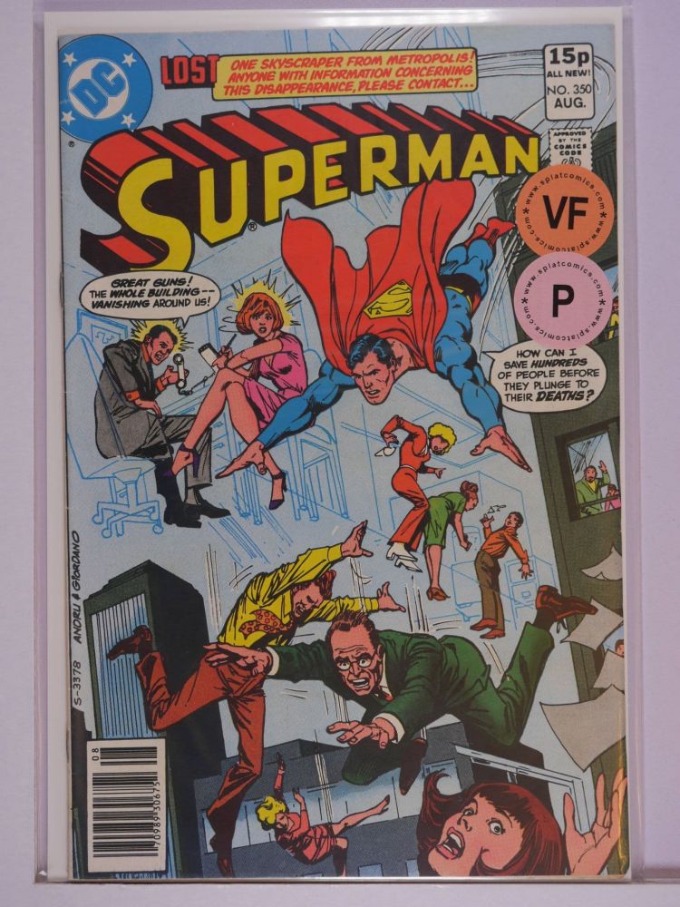 SUPERMAN (1938) Volume 1: # 0350 VF PENCE