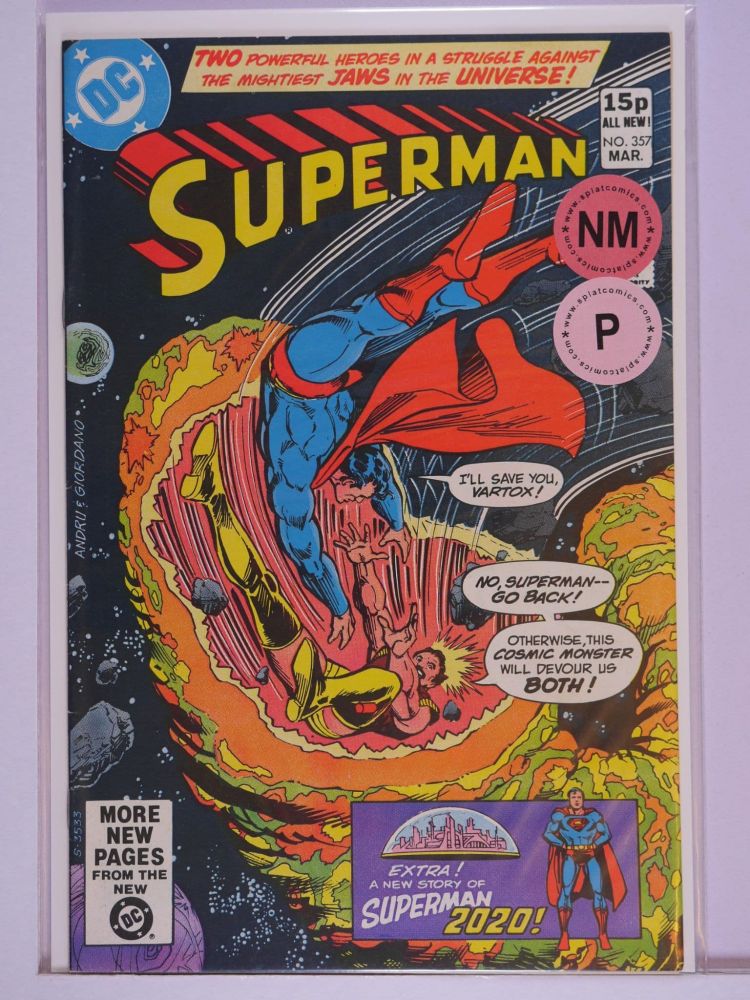 SUPERMAN (1938) Volume 1: # 0357 NM PENCE