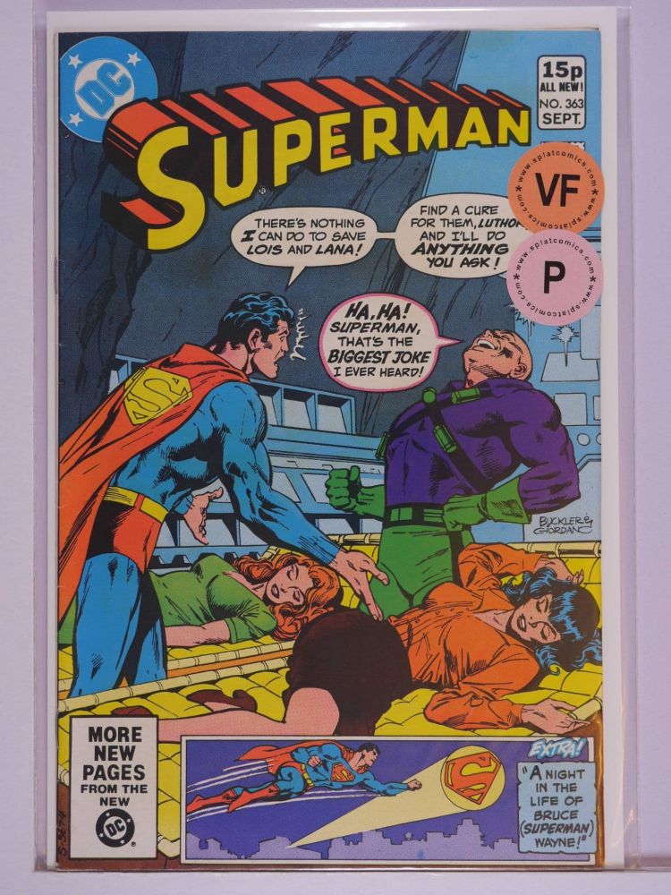 SUPERMAN (1938) Volume 1: # 0363 VF PENCE