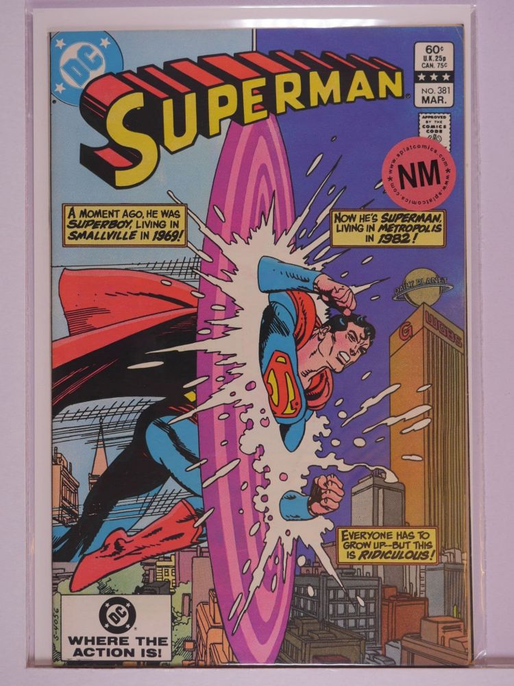 SUPERMAN (1938) Volume 1: # 0381 NM