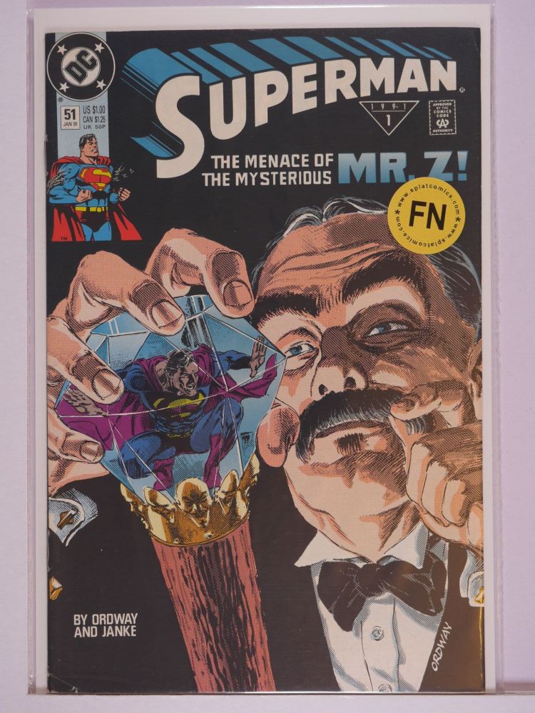 SUPERMAN (1987) Volume 2: # 0051 FN