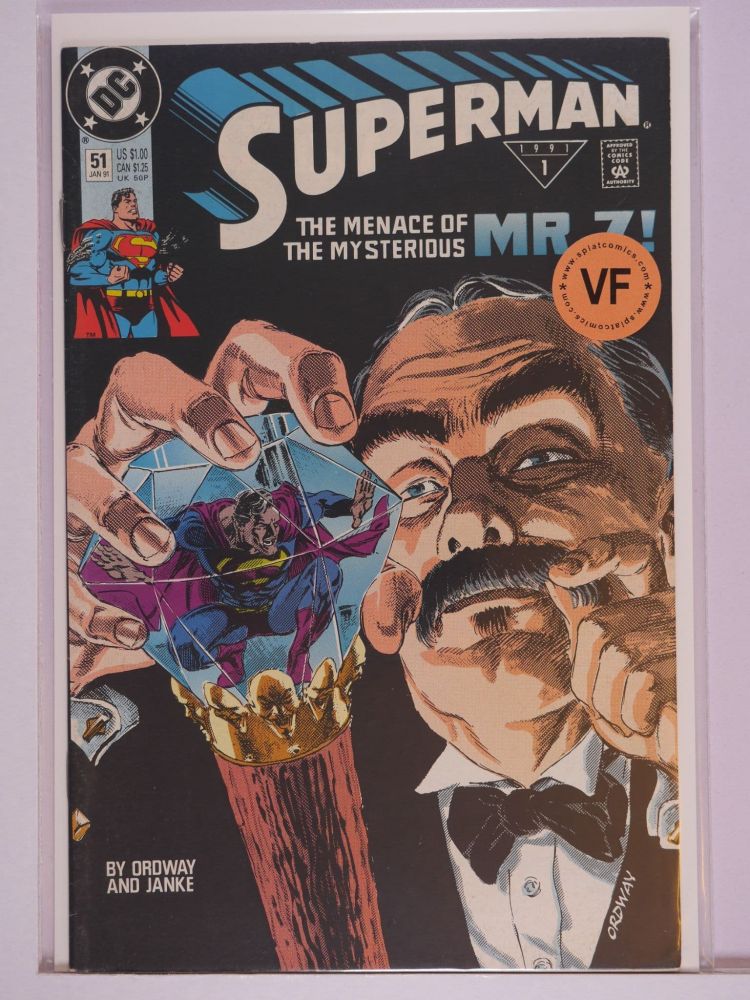 SUPERMAN (1987) Volume 2: # 0051 VF