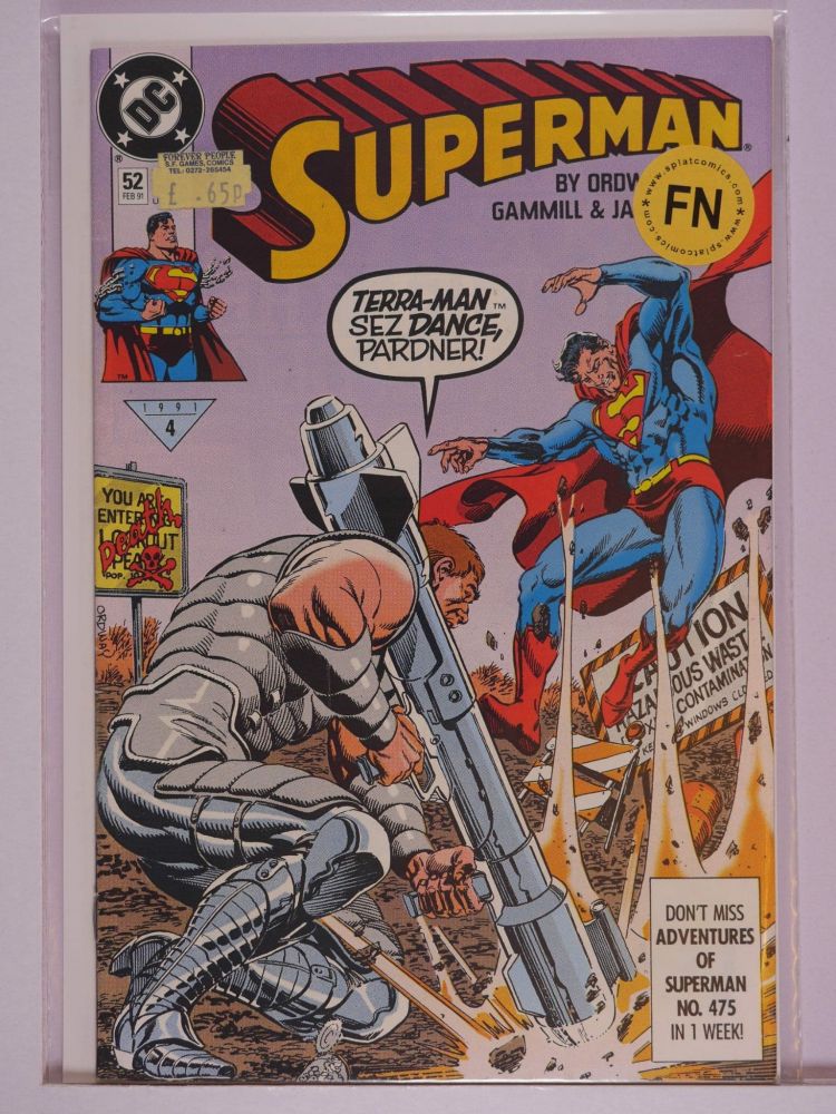 SUPERMAN (1987) Volume 2: # 0052 FN