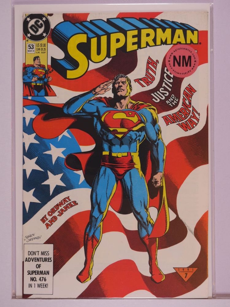 SUPERMAN (1987) Volume 2: # 0053 NM