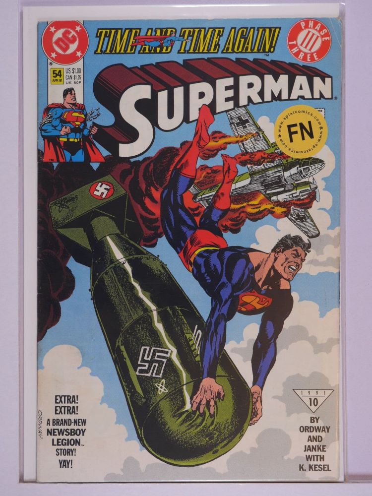 SUPERMAN (1987) Volume 2: # 0054 FN