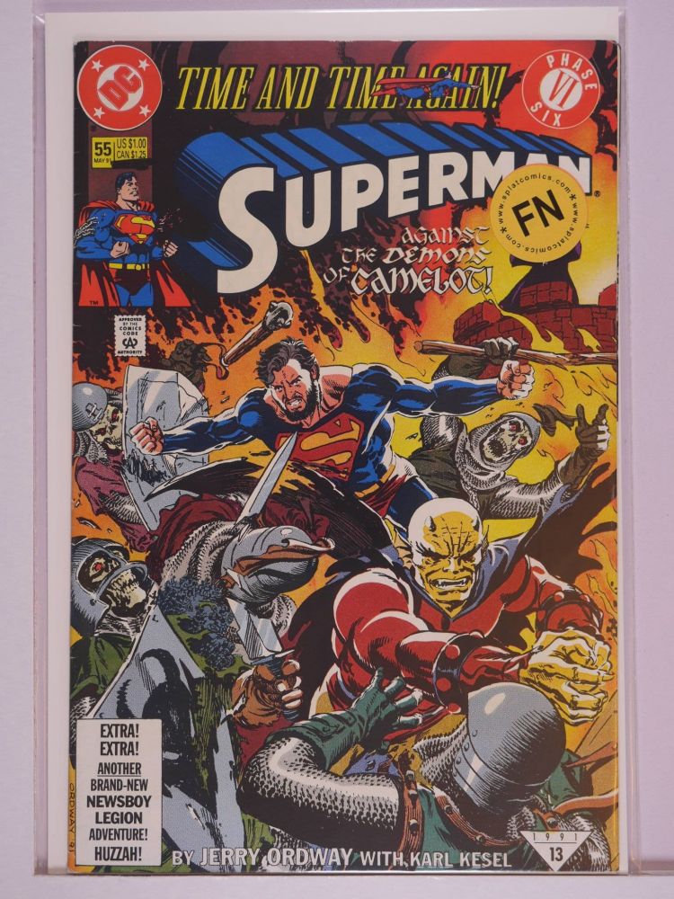 SUPERMAN (1987) Volume 2: # 0055 FN