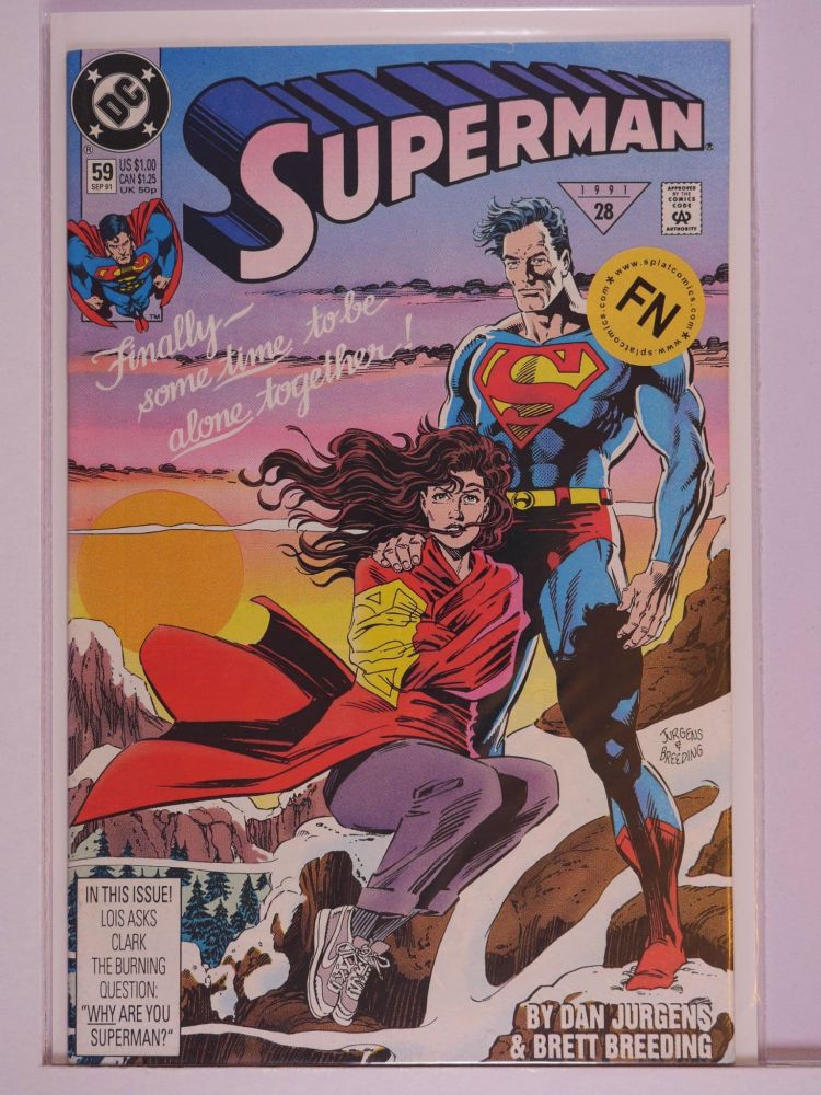 SUPERMAN (1987) Volume 2: # 0059 FN