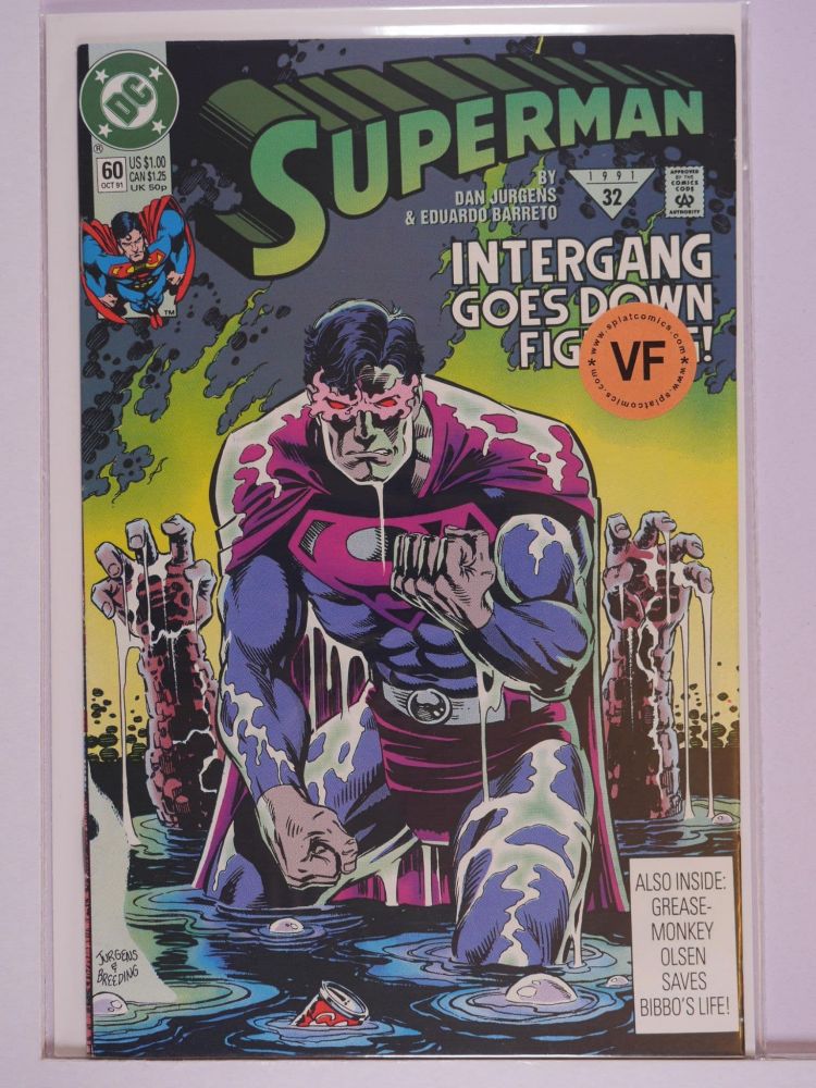 SUPERMAN (1987) Volume 2: # 0060 VF