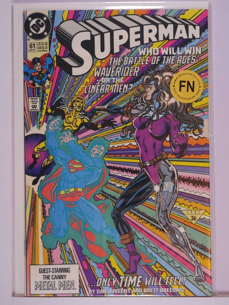 SUPERMAN (1987) Volume 2: # 0061 FN