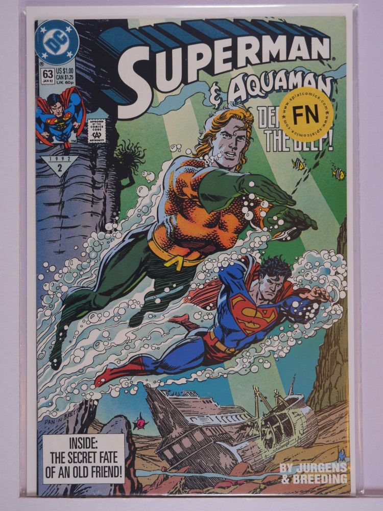 SUPERMAN (1987) Volume 2: # 0063 FN