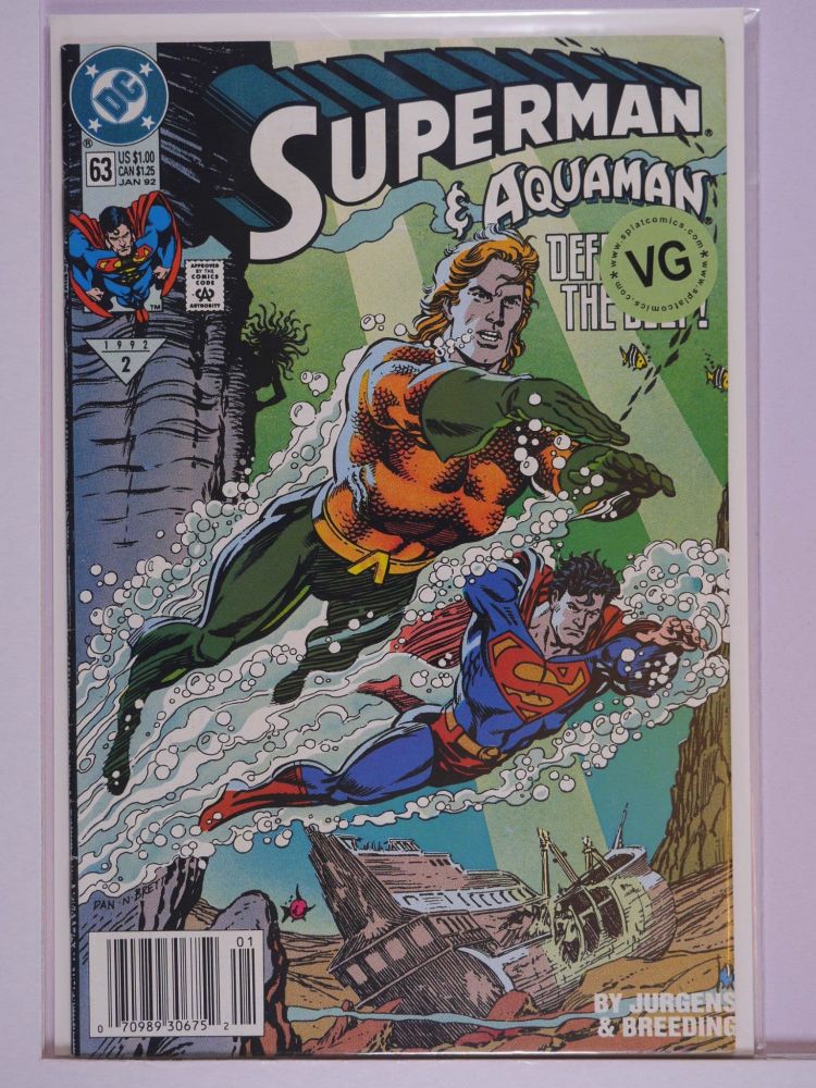 SUPERMAN (1987) Volume 2: # 0063 VG